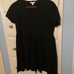 Black babydoll dress Ladies size Large
